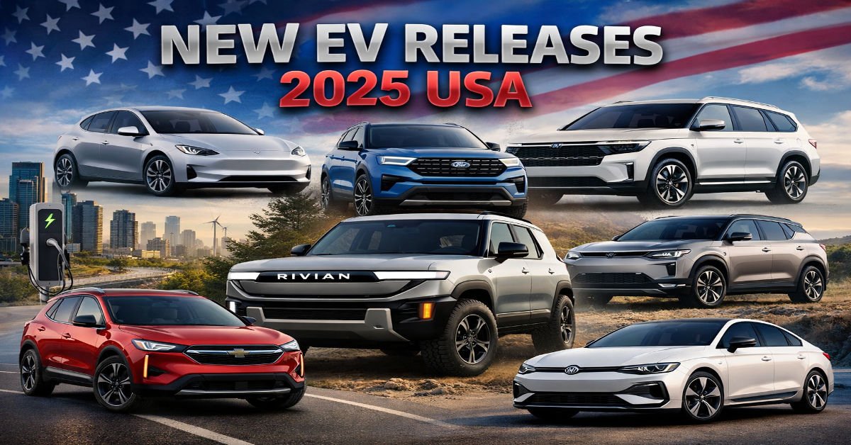New EV Releases 2025 USA