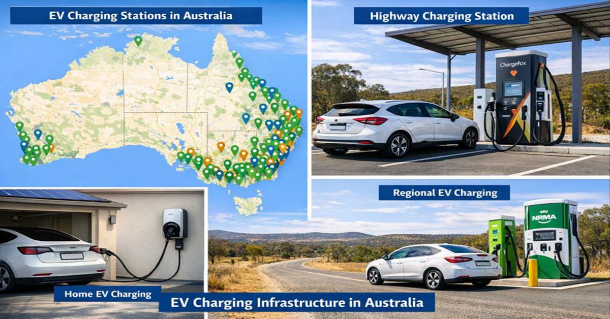 EV charging infrastructure in Australia