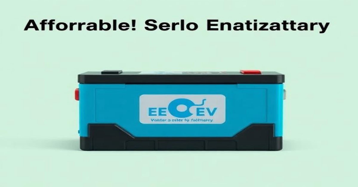Affordable EV Battery Price in India