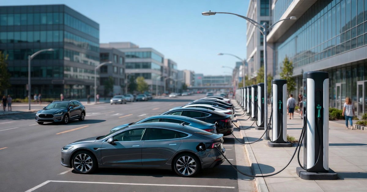 EV charging stations in the USA