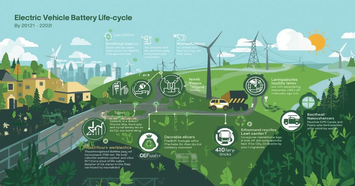 EV battery lifecycle analysis in the UK