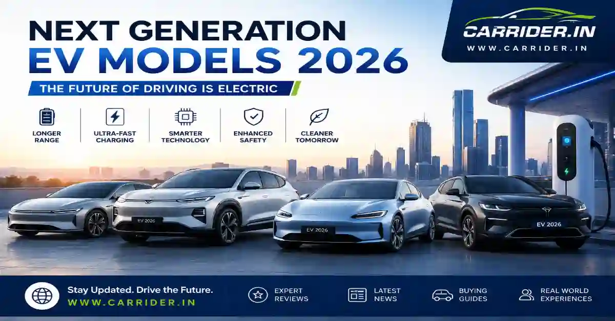 Next Generation EV Models 2026.