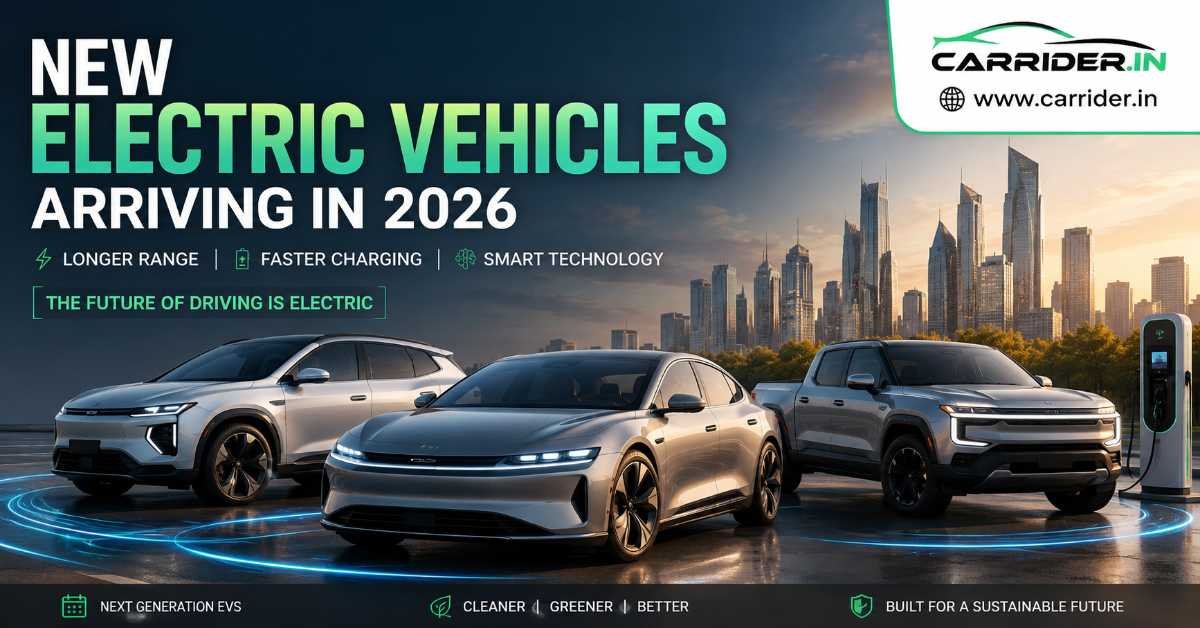 New Electric Vehicles Arriving in 2026