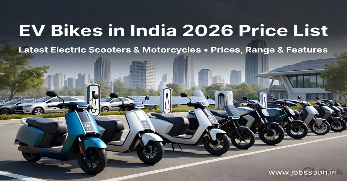 EV Bikes in India 2026 Price List