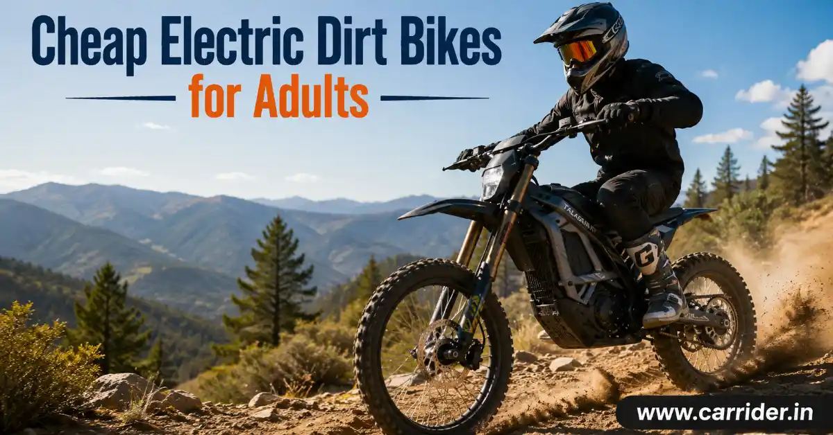 Cheap Electric Dirt Bikes for Adults.